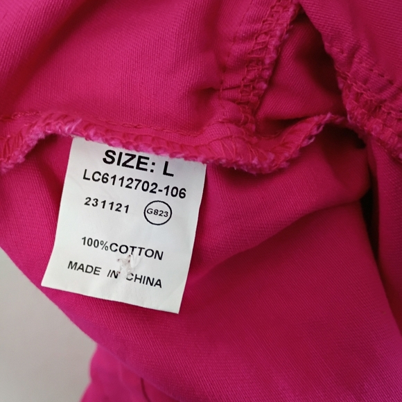 Denim midi shirt dress short sleeve button down tiered style. XL relaxed fit. - Picture 11 of 12